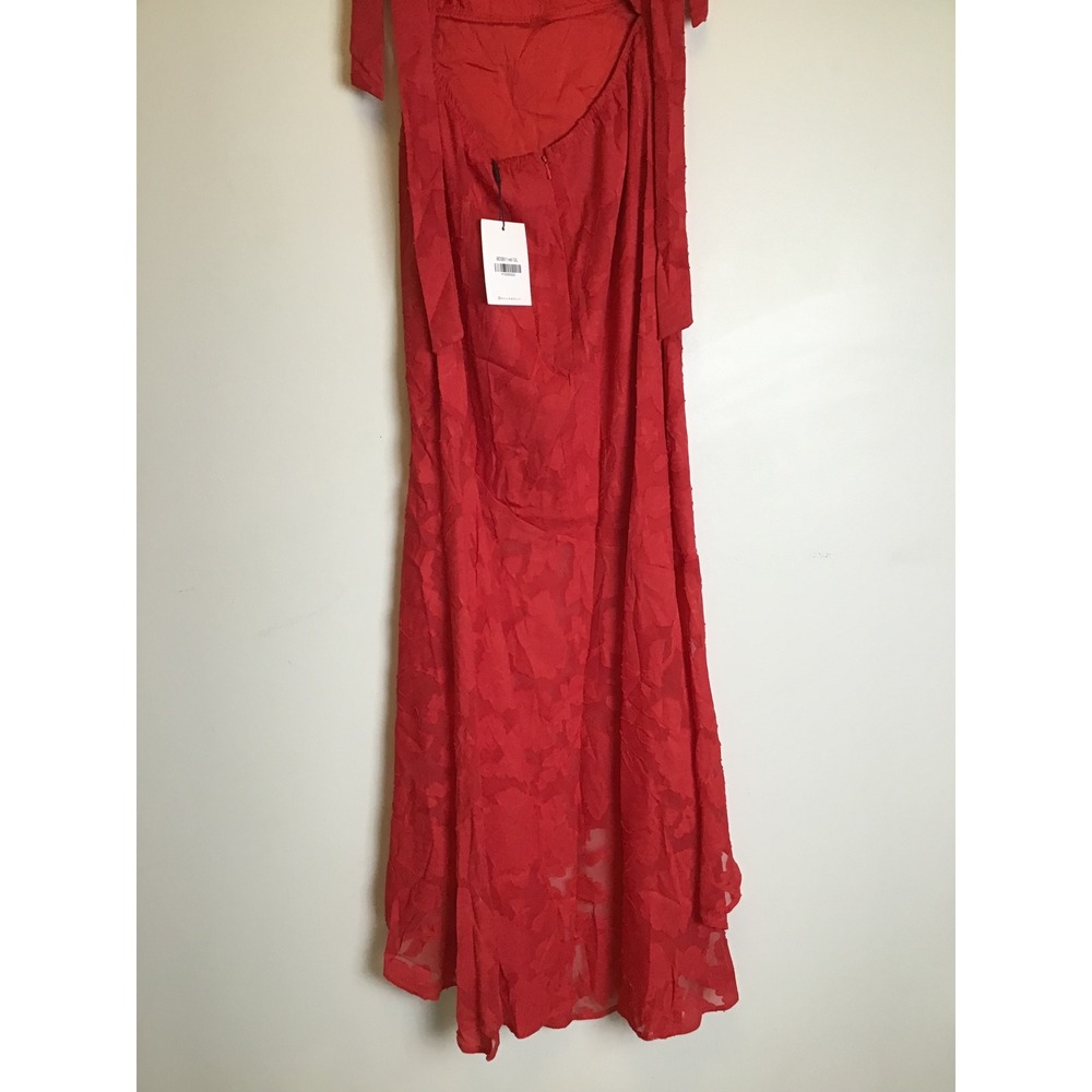 HelloMolly Women's Red Enchanted‎ Empire High-Low Maxi Dress NWT Size 8 - Picture 6 of 15